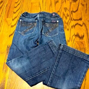 7 For All Mankind girl’s blue jeans